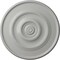 Ekena Millwork Traditional Reece Ceiling Medallion (Fits Canopies up to 5 7/8"), 24 3/8"OD x 1 1/8"P, Frost CM24REFRF - alternate 1